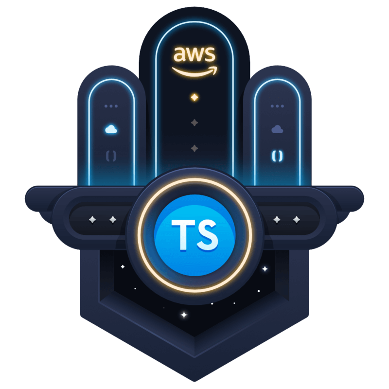 illustration for Full Stack TypeScript with AWS Cloud Development Kit v2